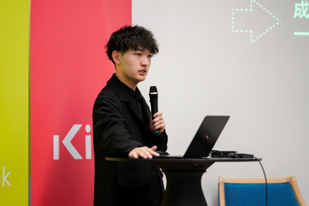 坂入 啓介 氏　登壇